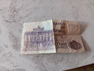 Billete  5000 pesetas