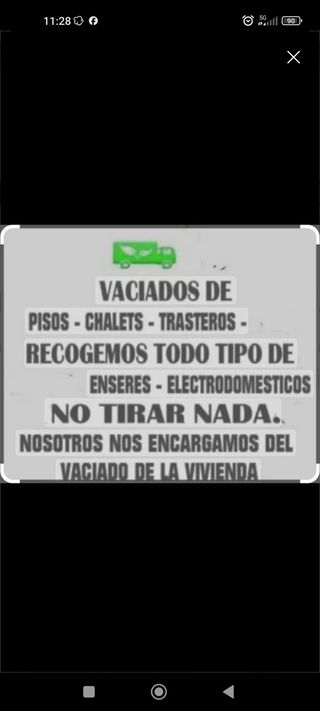 Vaciados de inmuebles