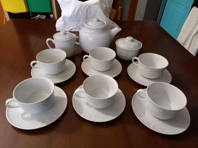 Servizio da tè Mulino Bianco anni '80