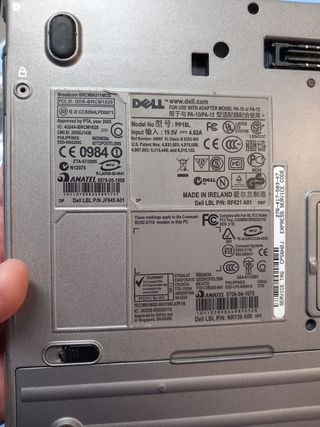 Portátil DELL Latitude D620 (PP18L) - ROTO