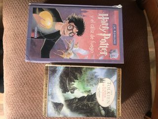 Libros el señor de los anillos y harry potter