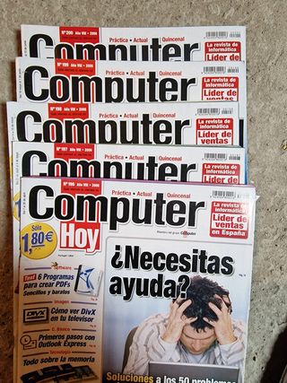 Revistas computer hoy. 42 revistas