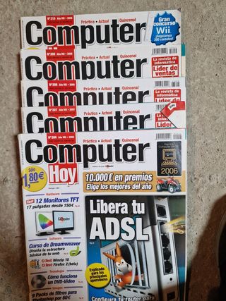 Revistas computer hoy. 42 revistas