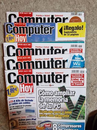 Revistas computer hoy. 42 revistas