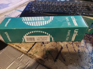 Rollo papel térmico fax