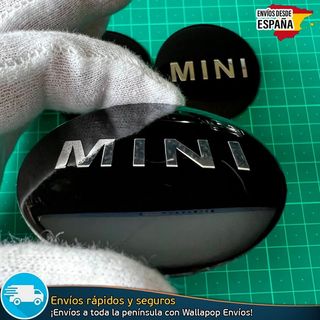 X4 Emblemas Mini Cooper 56mm Pegatinas Tapacubos