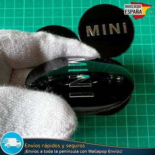 X4 Emblemas Mini Cooper 56mm Pegatinas Tapacubos