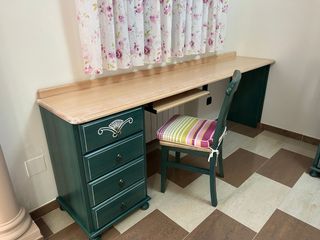 Conjunto de muebles de dormitorio de madera maciza