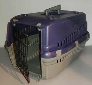 Transportín para mascotas.