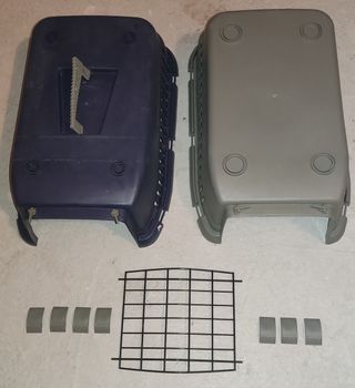 Transportín para mascotas.