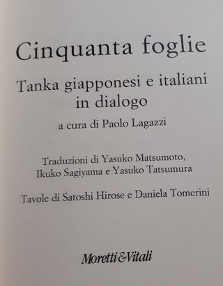 Cinquanta foglie - Tanka giapponesi e italiani