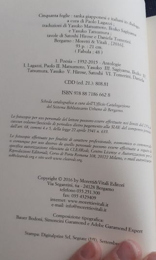 Cinquanta foglie - Tanka giapponesi e italiani