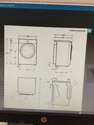 LAVADORA 10 KILOS ELECTROLUX 1400 RPM
