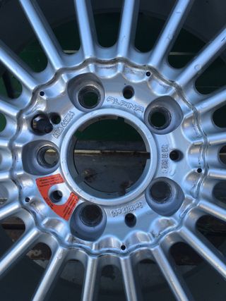 Llantas bmw alpina