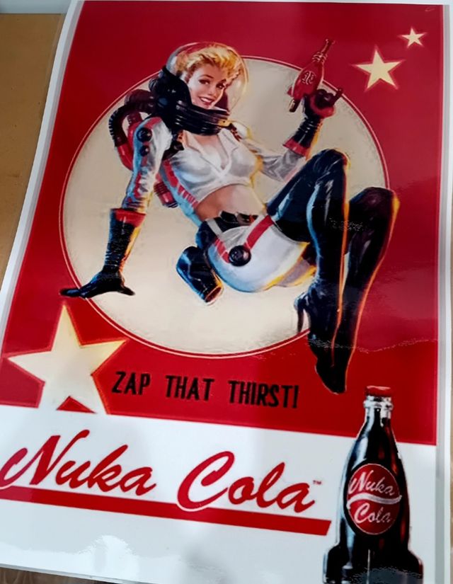 Fallout maxi Poster plastificato lucido 42 x 29