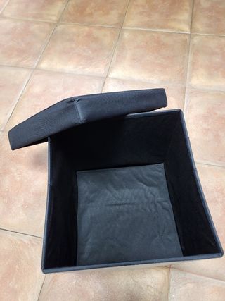 Contenedor banqueta plegable