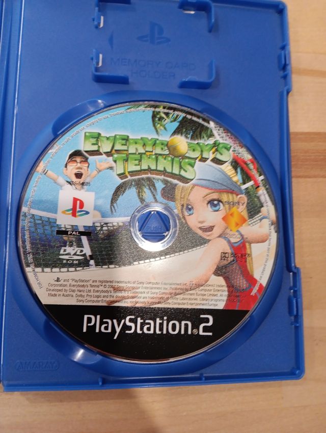 Juego EVERYBODY`S TENNIS PS2