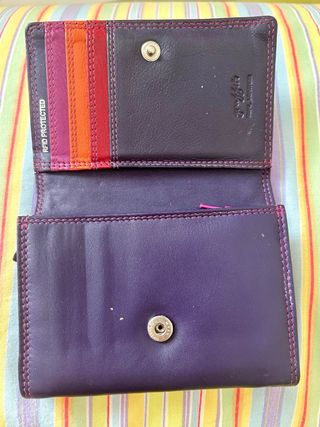RFDI Cartera multicolor