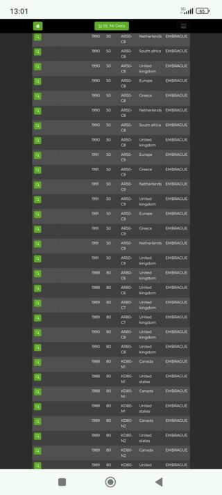 Disco de embrague Kawasaki kx 80