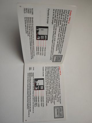 Manual Tetris Game Boy