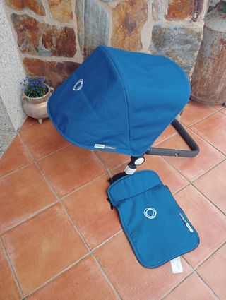 Capota y cubrepiés camaleón