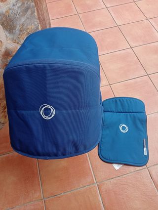 Capota y cubrepiés camaleón