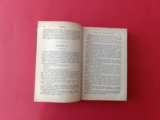 Libro Rienzi 1835
