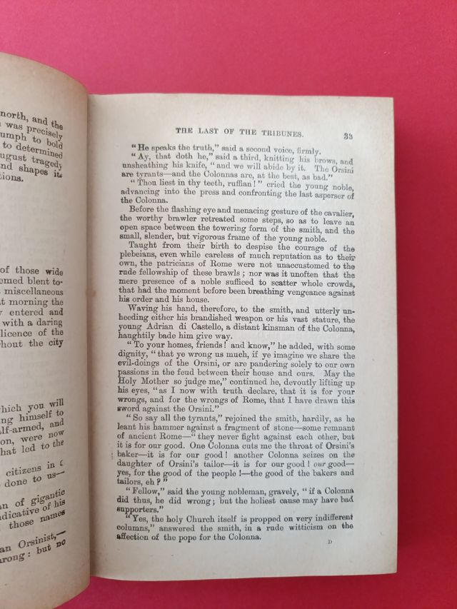 Libro Rienzi 1835