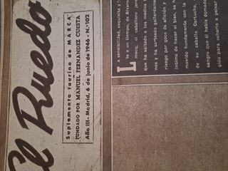 Revista El Ruedo encuadernado