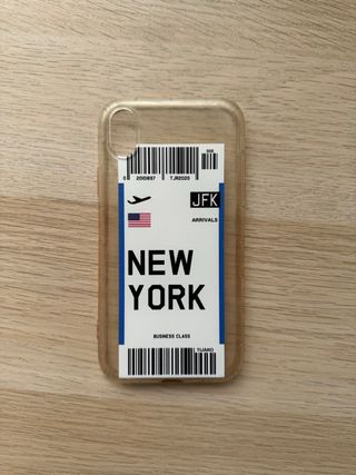 Funda silicona transparente para iphone Xr