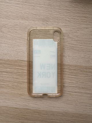 Funda silicona transparente para iphone Xr
