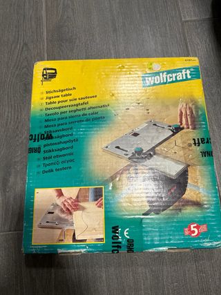 Mesa para sierra de calar wolfcraft