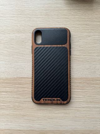 Funda iphone Xr efecto madera 