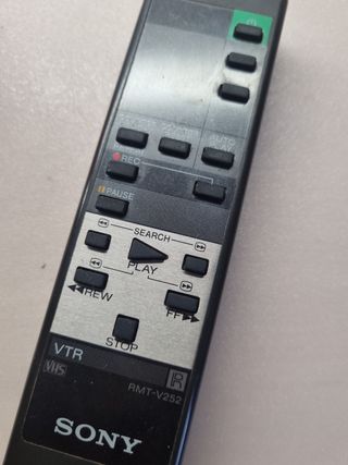 Mando Sony vhs
