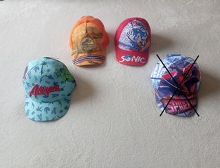 Gorras infantiles de 8 a 12 años