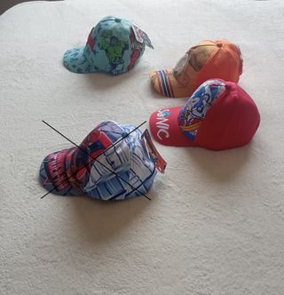 Gorras infantiles de 8 a 12 años