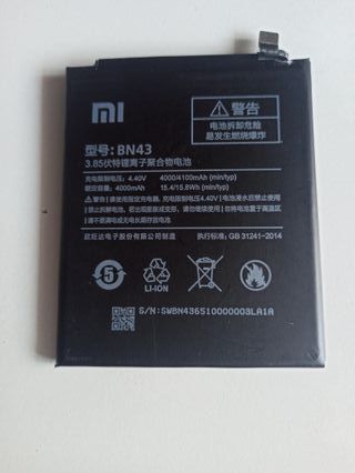 Bateria nueva para movil redmi note4 BN43 original