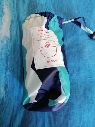 Impermeabile pioggia bambino 5 anni