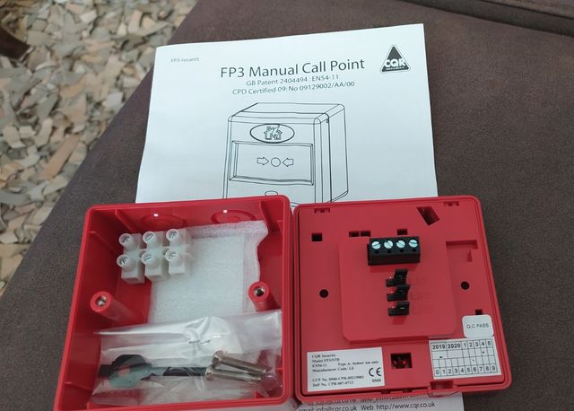 Pulsador manual llamada de Emergenci