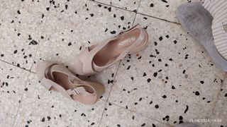 Sandalias plataforma  N39 puestas una vez