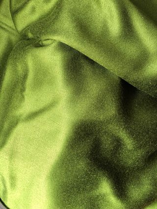 Colcha de raso antigua