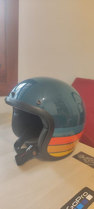 CASCO VINTAGE  PARA MOTO talla L
