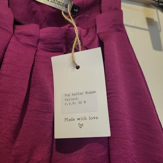 Le Marais top buganvilla talla L juvenil