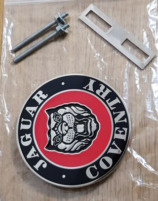 insignia parrilla jaguar coventry xk