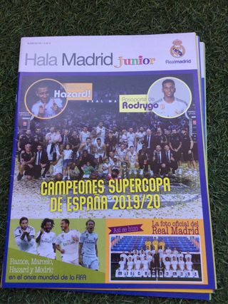 Lote de revistas Hala Madrid Junior