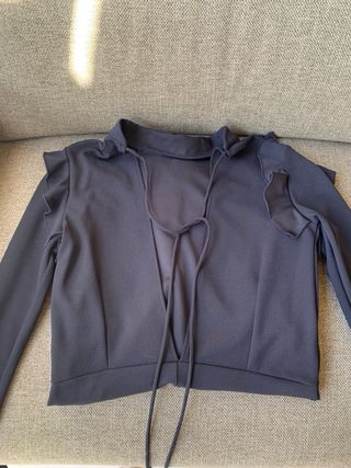 Mono corto negro de Zara de fiesta