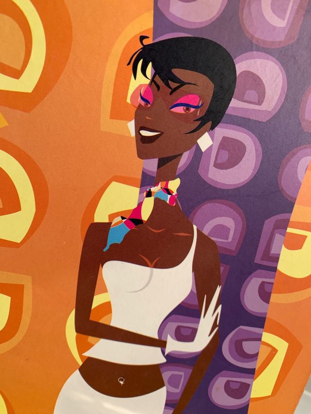 Bandeja tabla cuadro corcho pintado grafiti