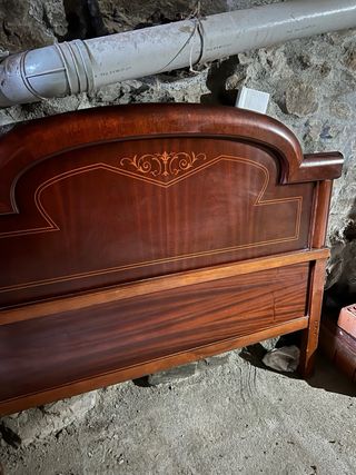 Cabecero Clasico Madera Cama Matrimonio