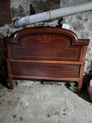 Cabecero Clasico Madera Cama Matrimonio