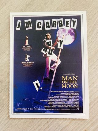 Locandina Man on the moon jim carrey